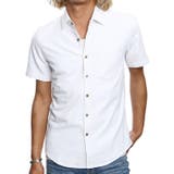 ホワイト | メンズファッション リネンシャツ 半袖シャツ | improves