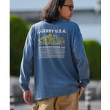 ダークブルー | 長袖Tシャツ メンズ GERRY | improves
