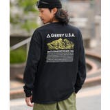 ブラック | 長袖Tシャツ メンズ GERRY | improves