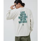 オートミール | 長袖Tシャツ メンズ WOODS別注 | improves