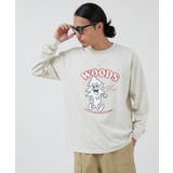 長袖Tシャツ メンズ WOODS別注 | improves | 詳細画像7