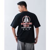 ブラック | 半袖Tシャツ メンズ WOODS別注 | improves