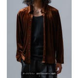 シャツ メンズ ベロア素材 | improves | 詳細画像12 