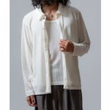 オフホワイト | シャツ メンズ ベロア素材 | improves