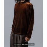 プルオーバー メンズ ベロア素材 | improves | 詳細画像4 