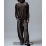 プルオーバー メンズ ベロア素材 | improves | 詳細画像8 