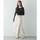 12Gブローチ付オフショルニット | INGNI | 詳細画像12