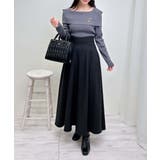 12Gブローチ付オフショルニット | INGNI | 詳細画像20