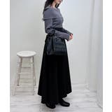 12Gブローチ付オフショルニット | INGNI | 詳細画像21