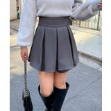グレー | PEタックフレアスカパン | INGNI