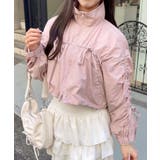 ピンク | ドロストリボンナイロンブルゾン | INGNI