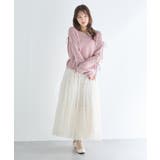 7Gメッシュショルダースリットリボンニット | INGNI  | 詳細画像11 