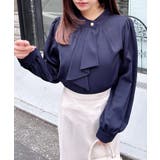 コン | ボウタイトロミブラウス | INGNI 