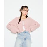 Vネックフロントリボンニットカーディガン | INGNI  | 詳細画像1 