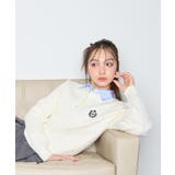 【WEB限定】ケーブルダブルカラーポロニット | INGNI  | 詳細画像12 