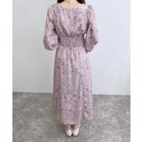 デコルテオープン花柄ワンピース | INGNI  | 詳細画像9 