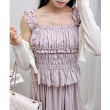 ピンク | 2WayフリルシアーキャミBL | INGNI