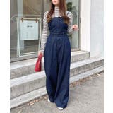 インディゴ | デニムサロペット | INGNI 