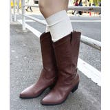 ブラウン | ウエスタンブーツ | INGNI