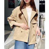 ベージュ | ミドル丈トレンチCT | INGNI 