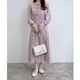 デコルテオープン花柄ワンピース | INGNI  | 詳細画像6 