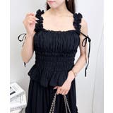 クロ | 2WayフリルシアーキャミBL | INGNI