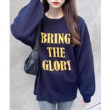 コン/マスタード | 12G3段BIGロゴニット | INGNI