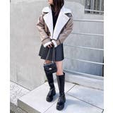 クロップド丈フライトJK | INGNI | 詳細画像17