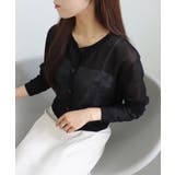 クロ/クロ | 胸ロゴシアーニットCD | INGNI