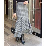 バッグレースアップアシメティアードスカート | INGNI | 詳細画像16