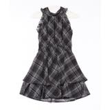 クロ/チェックA | 2WayリボンアメスリフリルミニOP | INGNI