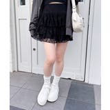 クロ | レースフリルミニスカパン | INGNI