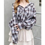 ブラウン/チェック | 2wayオフショルチェック柄SH | INGNI 