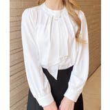 オフホワイト | パール装飾チェーン付トロミBL | INGNI 