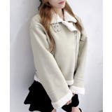 アイボリー/アイボリー | エコムートンフライトJK | INGNI