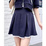 コン | 裾レースミニ裏毛プリーツスカート | INGNI 