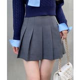 グレー | プリーツミニスカパン | INGNI