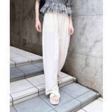 オフホワイト | 【WEB限定アイテム】イージー裏毛パンツ | INGNI