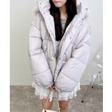 グレージュ | ファー取り外し中綿ジャケット | INGNI