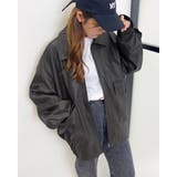 クロ | フェイクレザーブルゾン | INGNI