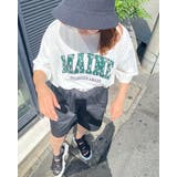モノグラムカレッジロゴ半袖T                      | INGNI  | 詳細画像7 