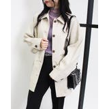 アイボリー | フェイクレザーカバーオールJK | INGNI