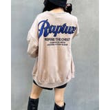 Backロゴ裏毛チュニック | INGNI | 詳細画像1