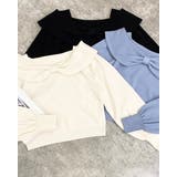 12G2WAYリボンオフショルニット | INGNI | 詳細画像15