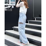 サイドスリットデニムパンツ | INGNI  | 詳細画像13 