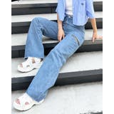 サイドファスナーデニムパンツ | INGNI | 詳細画像1