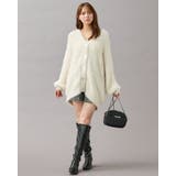 3Gラメフェザーヤーンミドル丈ニットCD | INGNI | 詳細画像6