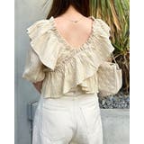 【WEB限定】楊柳フリルオフショルブラウス | INGNI | 詳細画像8