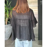 シアーワッシャーフレアスリーブブラウス | INGNI | 詳細画像27