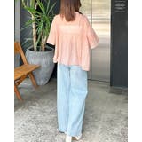 シアーワッシャーフレアスリーブブラウス | INGNI | 詳細画像35